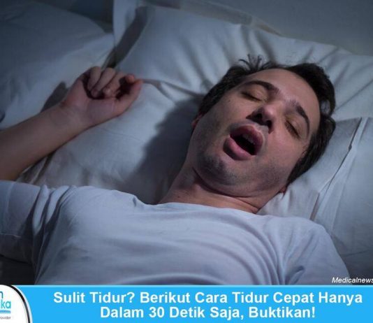 Sulit Tidur? Berikut Cara Tidur Cepat 30 Detik, Buktikan!