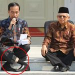 Posisi “Aneh” Kaki Jokowi, Berikut Penjelasan Secara Kedokterannya Posisi kaki Jokowi: Sendi hypermobile