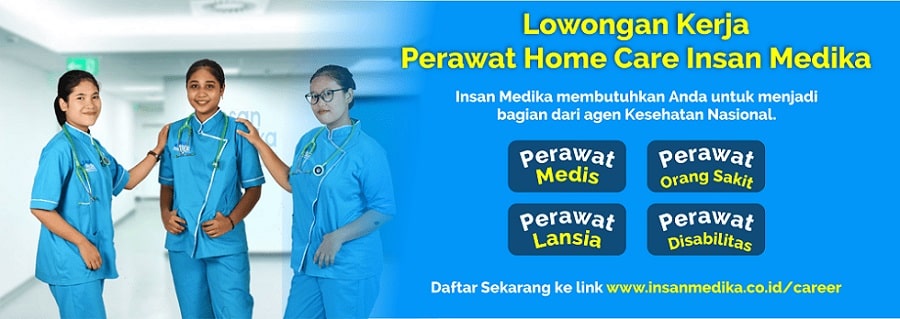 Banner Lowongan Kerja Perawat Home care