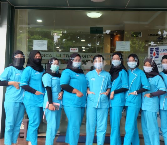 Insan Medika selalu melakukan rapid test dan juga pcr kepada perawat sebelum berangkat